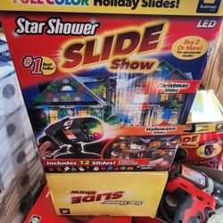 STAR SHOWER SLIDE SHOW, BRAND NEW