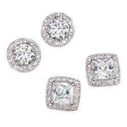 Avon Brilliant CZ Stud Earrings