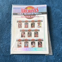 Topps Archives NBA Basketball Master Photo 