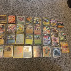 My whole Pokémon collection there’s bulk binder with cards GXEXV‘s Vmax’s one graded card