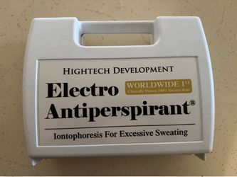 Electro Antiperspirant iontophoresis machine