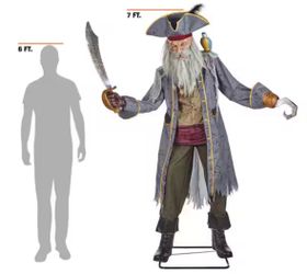 New  Home Depot Captain Cuts Retired Halloween Animatronic