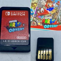 Super Mario Odyssey (Nintendo Switch) - Cartridge Only - Tested & Authentic