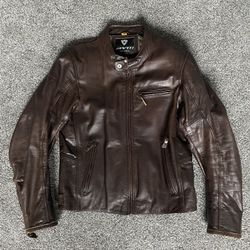Revit Flatbush Vintage Leather Motorcycle Jacket 48euro (medium) 