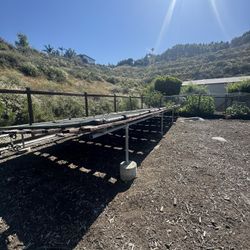 FREE 37x15 Foot Pool Solar METAL/wood/concreat Frame 