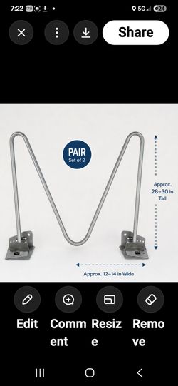Commercial Galvanized Steel Wave Bike Rack Surface Mount