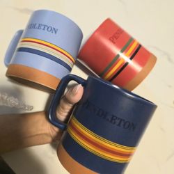 3 Piece Pendleton Mug Set