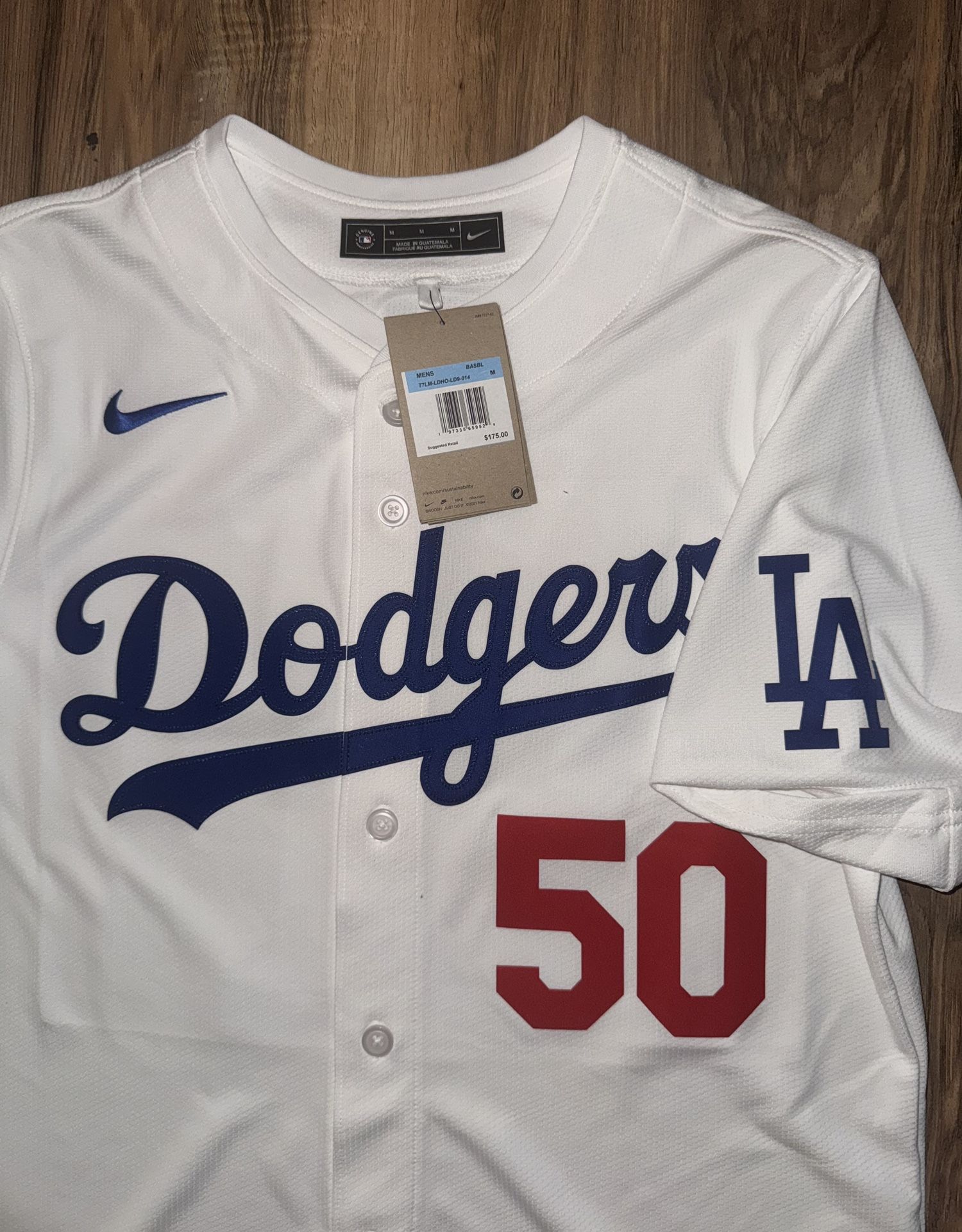 New Men’s Size Medium Nike LA Dodgers Mookie Betts Jersey