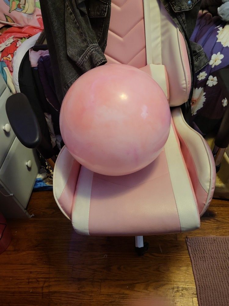 light pink ball