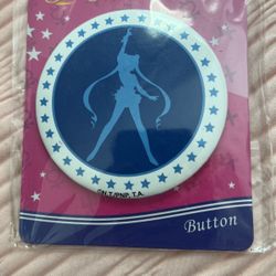 Sailor Moon Button Pin 