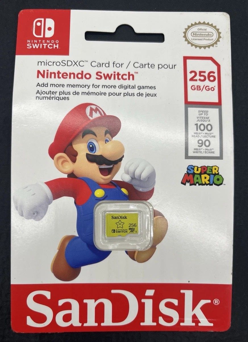 256GB microSD card