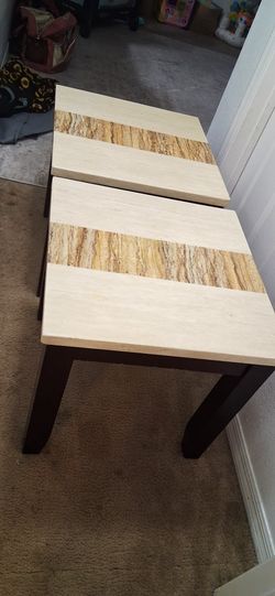 Wooden Side Tables(2)