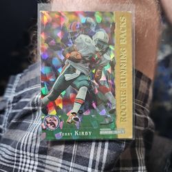1993 Pro Set Terry Kirby Rookie Card.