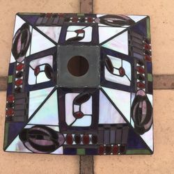 Tiffany Lamp Shade 14” Diameter Vintage