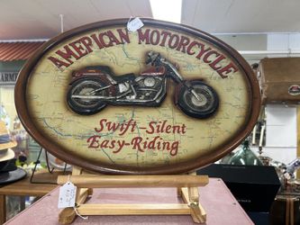 Motorcycle Plaque 