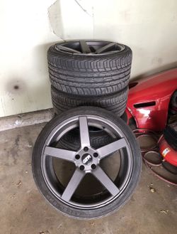 STR Rims and Tires