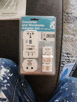 Convertir And Worldwide Adapter Set