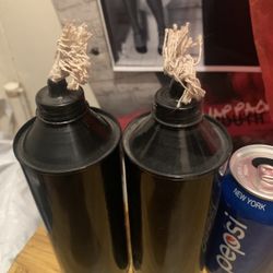 Set of 2 Party Kerosene Tiki Lanterns - Summer Party Cool Fun