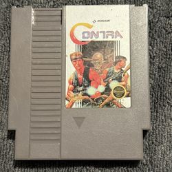 Contra Nintendo NES 1988 Authentic 