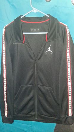 Black Jordan Track Jacket Men's XL
