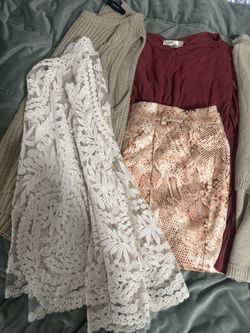 Tops And Skirt