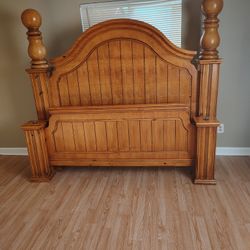 Kingsize Bed frame Table With Chairs Sofa, Mirror