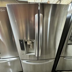 Lg Refrigerator Stainless steel 36 "width 