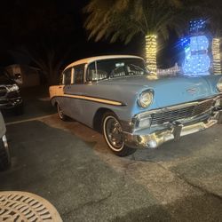 Chevy Belair  1956 Sedan V8  Clean Title.