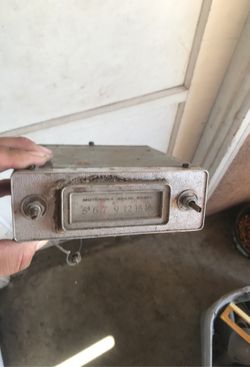 Vintage radio