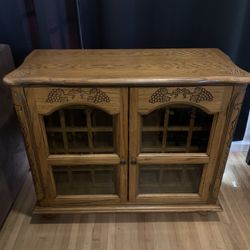 Vintage Wine Cabinet