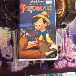 Walt Disney Pinocchio VHS