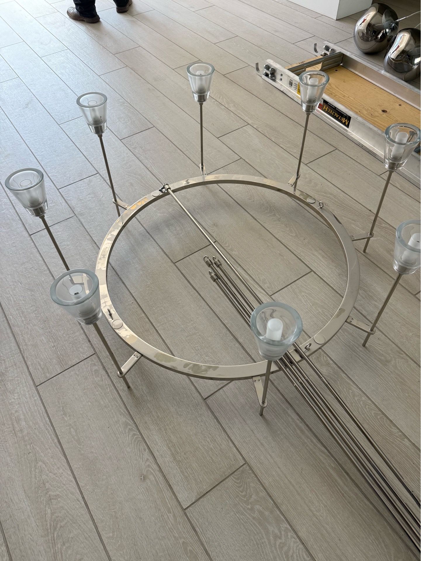 Stainless steel light fixture