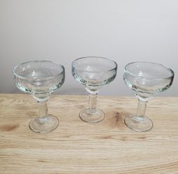 SET of (3) 13.5oz Margarita/Icecream/Multi-Use Drinking Glasses