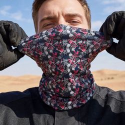 Fleece Neck Gaiter Warmer Face Cover eBikes Motorcycle Cold Weather