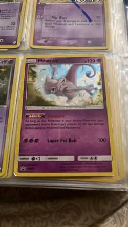 Mewtwo Pokémon card 2017