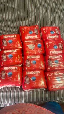 Huggies diapers 24 count N up to 10 lb
