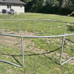 Trampoline Frame And Other Scrap Metal