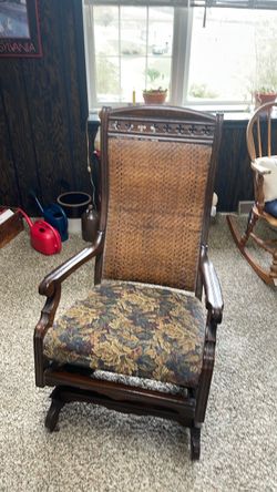 Antique platform rocker