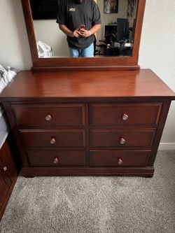 Full Size Bedroom Set with Storage Bed, Mattress, Dresser & Nightstand