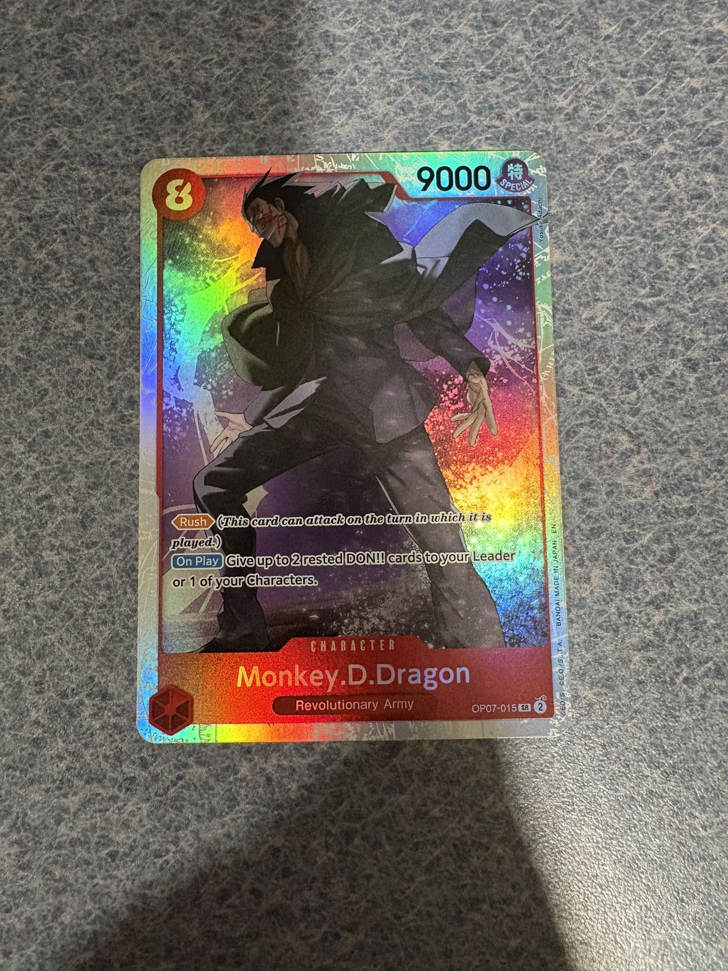 Monkey. D. Dragon One Piece Card