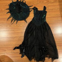 Girls Witch Halloween Costume