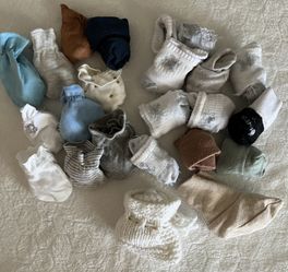 Baby Boy Mittens And Socks