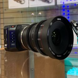 BlackMagic Micro Studio Camera With Meike 25mm T2.2 Lens