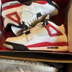 Jordan 4 Red Cement 