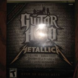 Guitar Hero Metallica Xbox 360