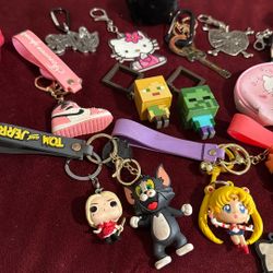 RANDOM KEY CHAINS