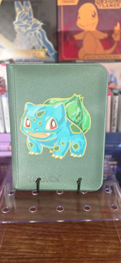 🍃 Vault X Premium 4-Pocket Zip Binder (Bulbasaur Pokémon Edition) 🍃