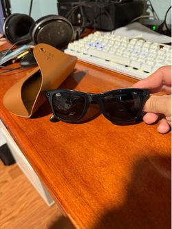 Rayban Meta Wayfarer Matte Black (Gen1)