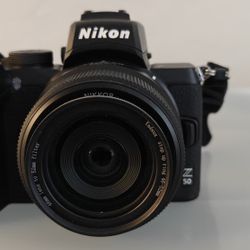 Nikon Z50 Body and Lens