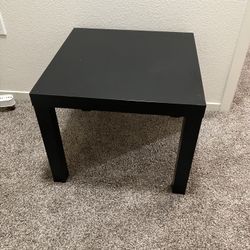 IKEA Lack Black End Side Table Wooden Square LOT OF 3
